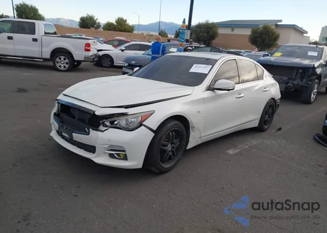 2014 Infiniti Q50 Premium from USA, damaged, VIN JN1BV7AP6EM675241